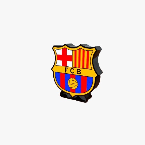 Lampa 3D Birou FC Barcelona
